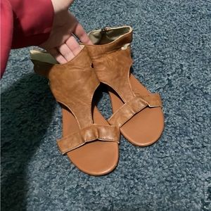 Brown sandals